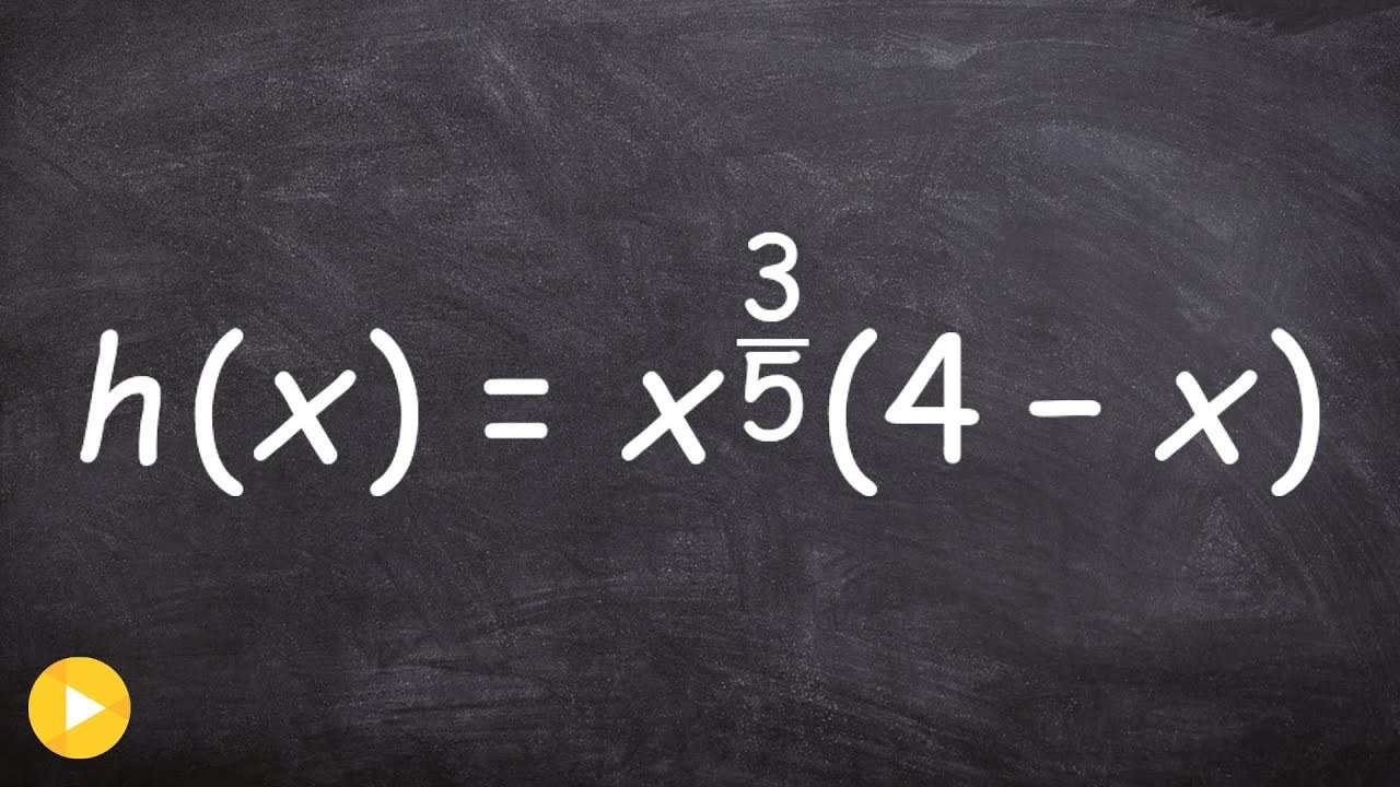 Learn how to find the critical values of a function